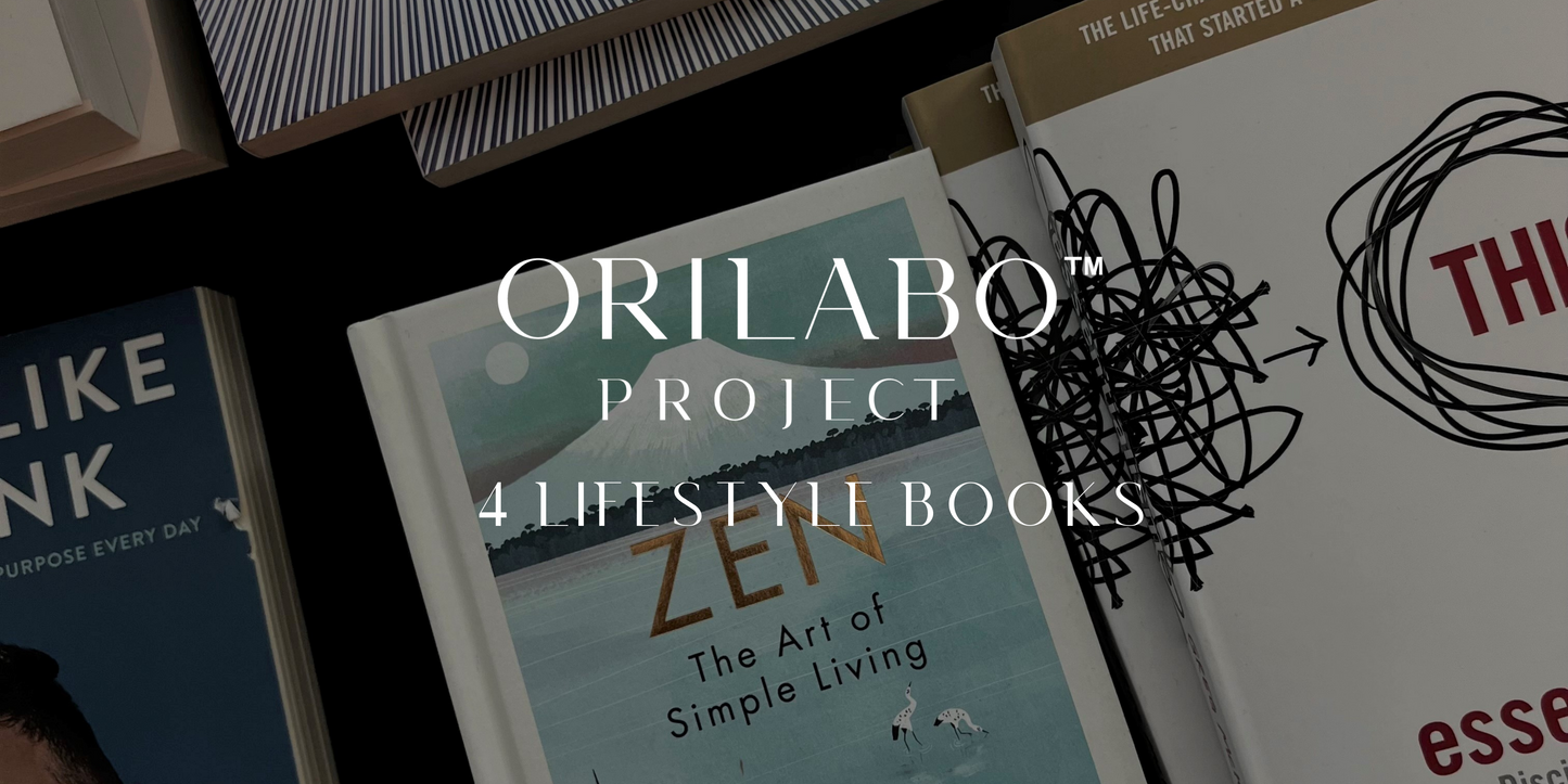 ORILABO // 4 must-read lifestyle books - ORILABO Project