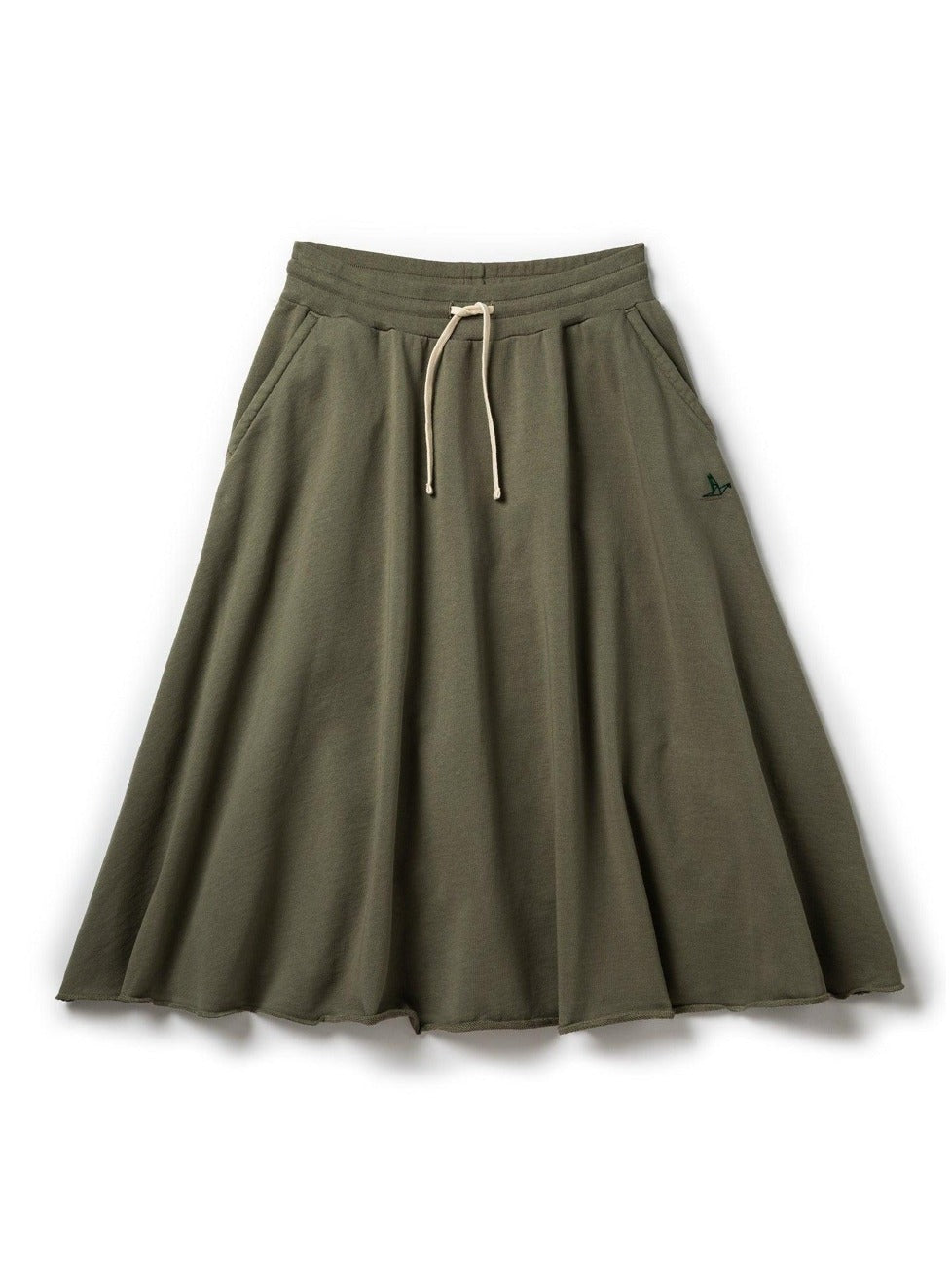 Terry Skirt - Olive - ORILABO Project