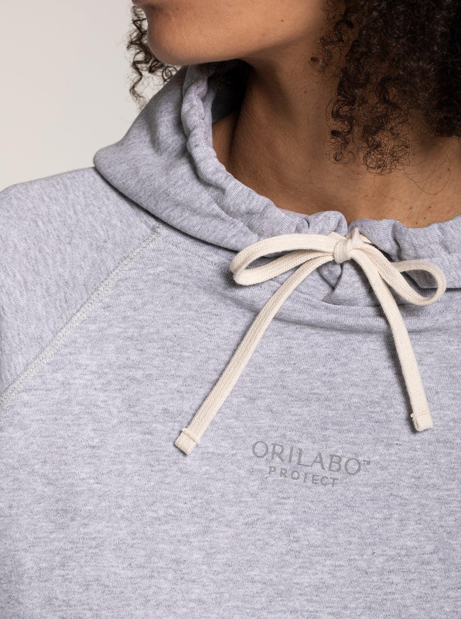Women's Terry Hoodie - Grey - ORILABO Project