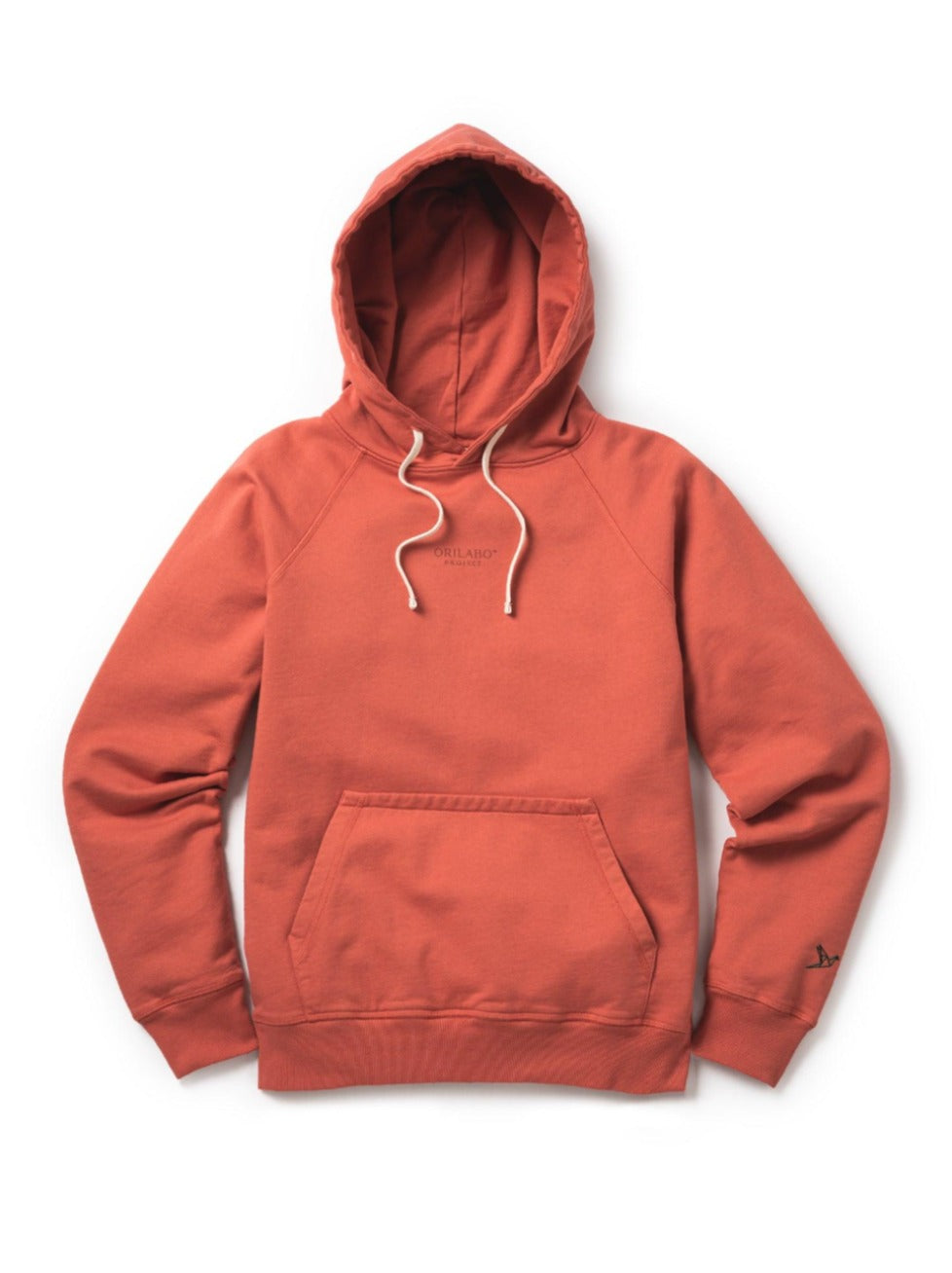 Men's Terry Hoodie - Coral - ORILABO Project