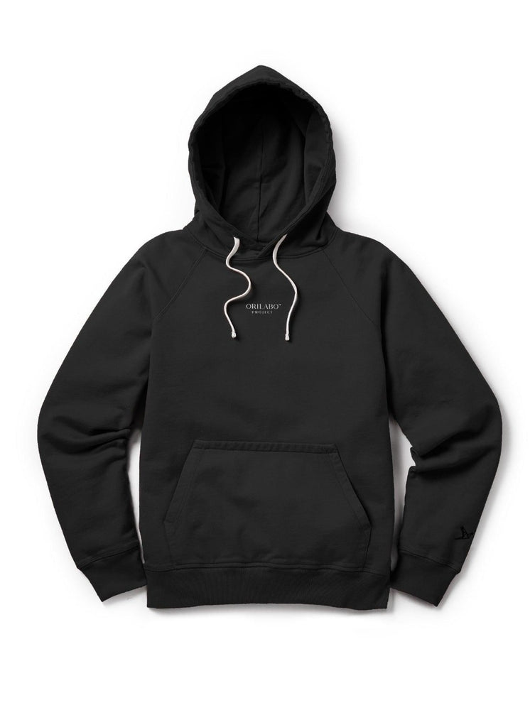 Men's ORILABO Mid-weight Terry Hoodie - Black - ORILABO Project