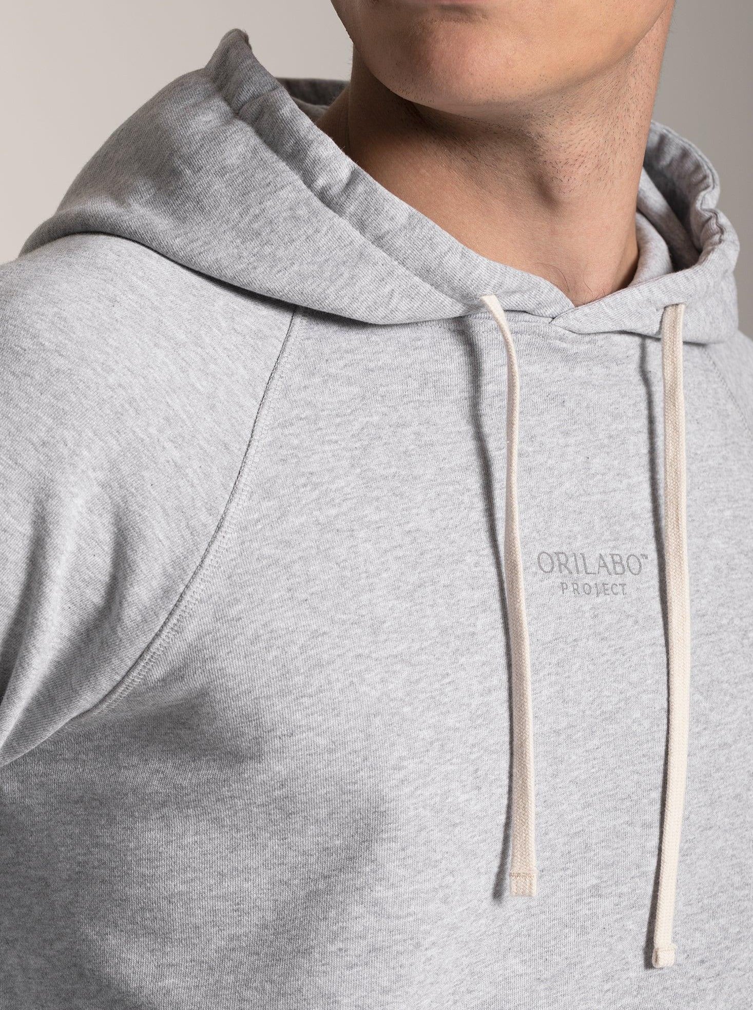 Men's Terry Hoodie - Grey - ORILABO Project