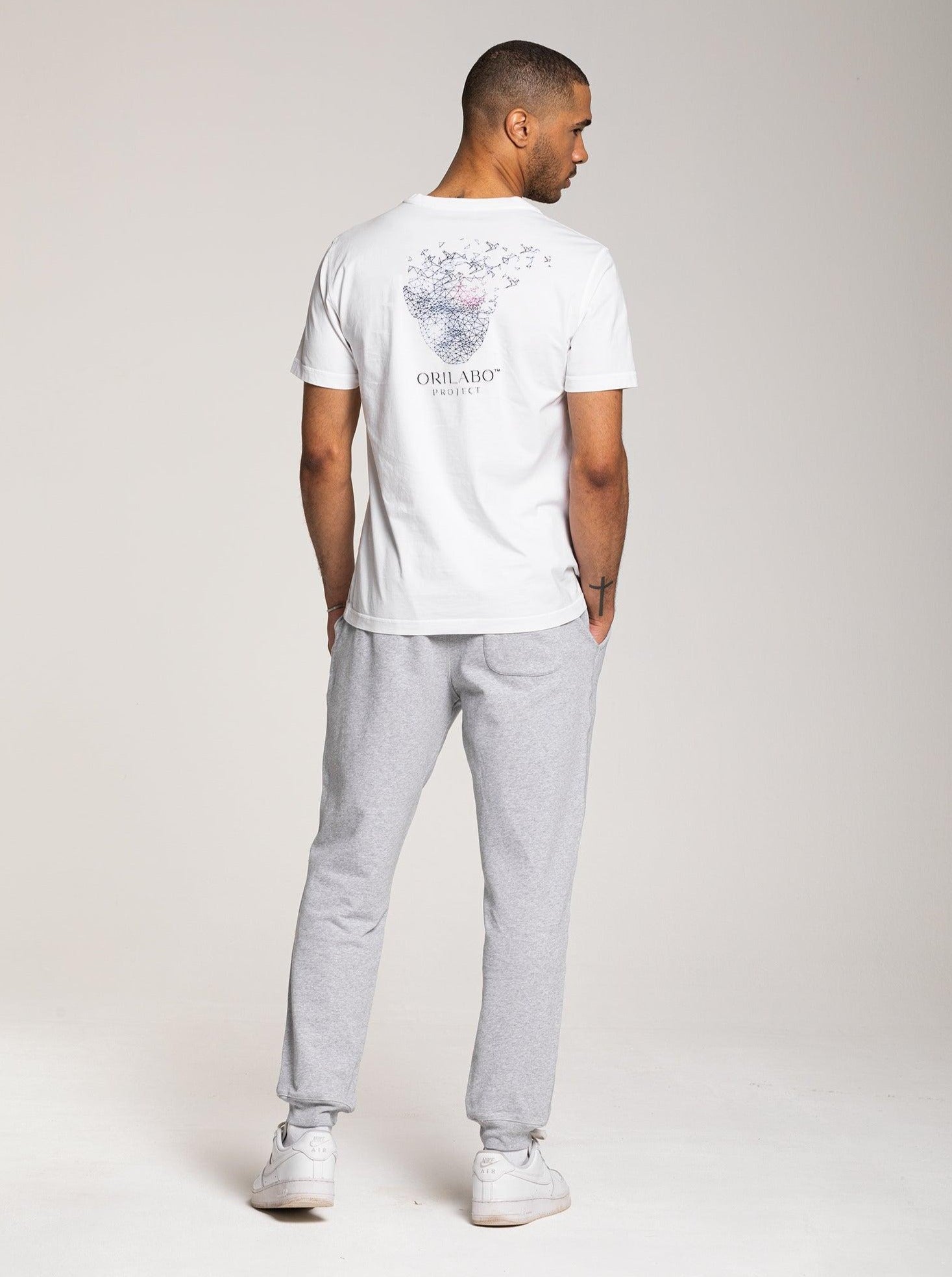 Men's Flying Head T-shirt - White - ORILABO Project