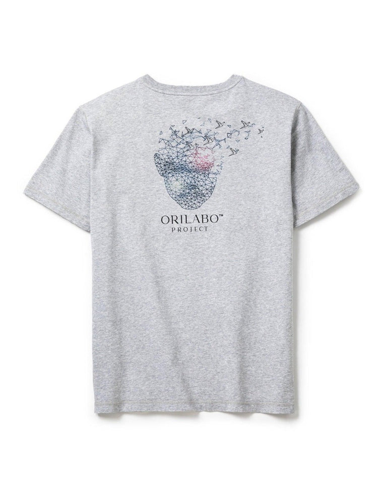 Men's Flying Head T-shirt - Grey - ORILABO Project