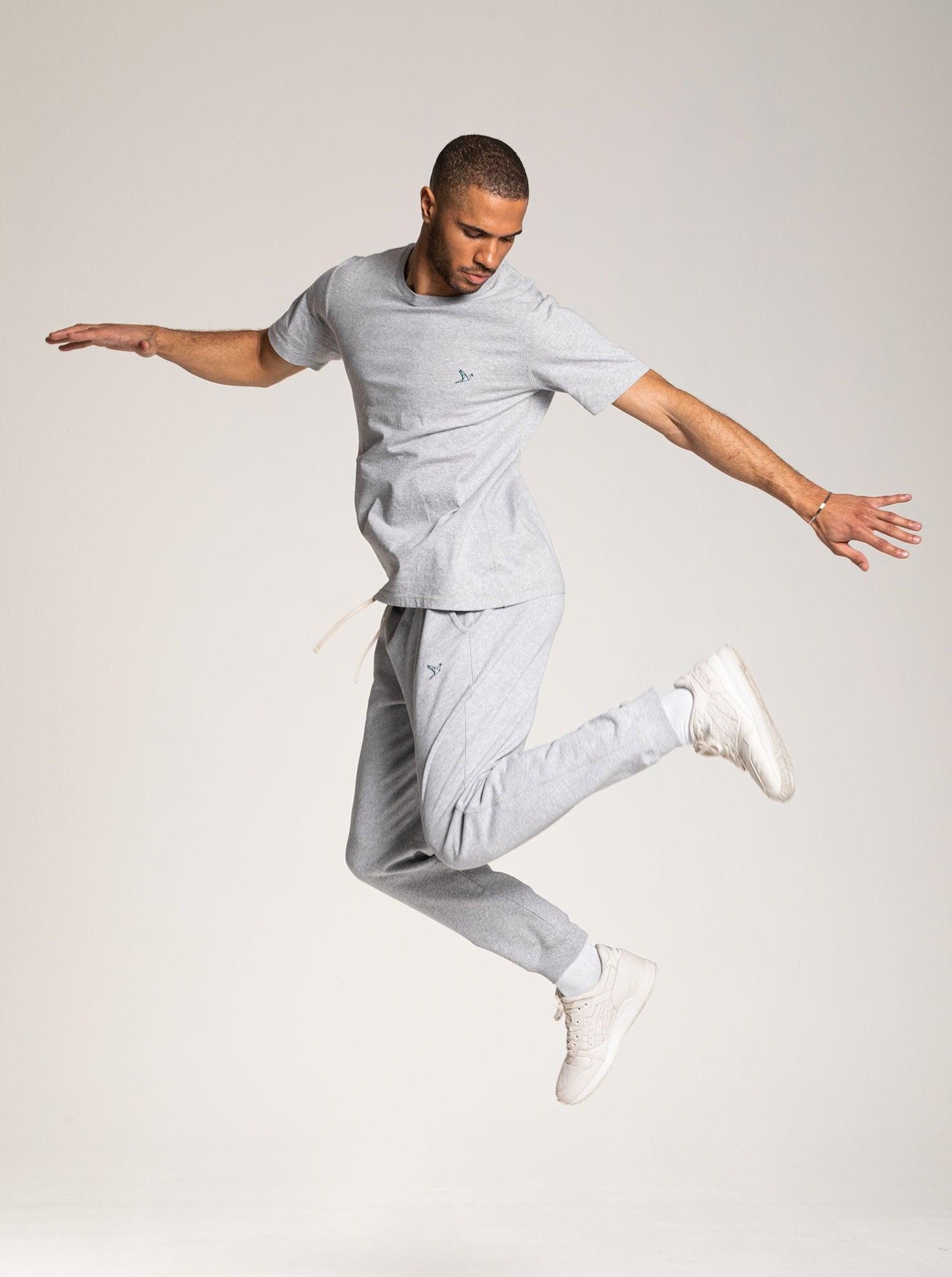 Men's Small Logo T-shirt - Grey - ORILABO Project