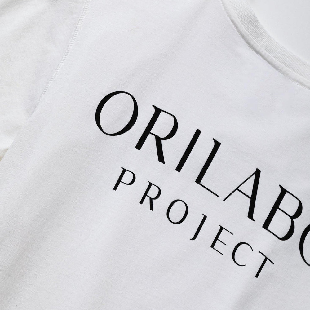 
                  
                    Women's Big Logo T-shirt - White - ORILABO Project
                  
                