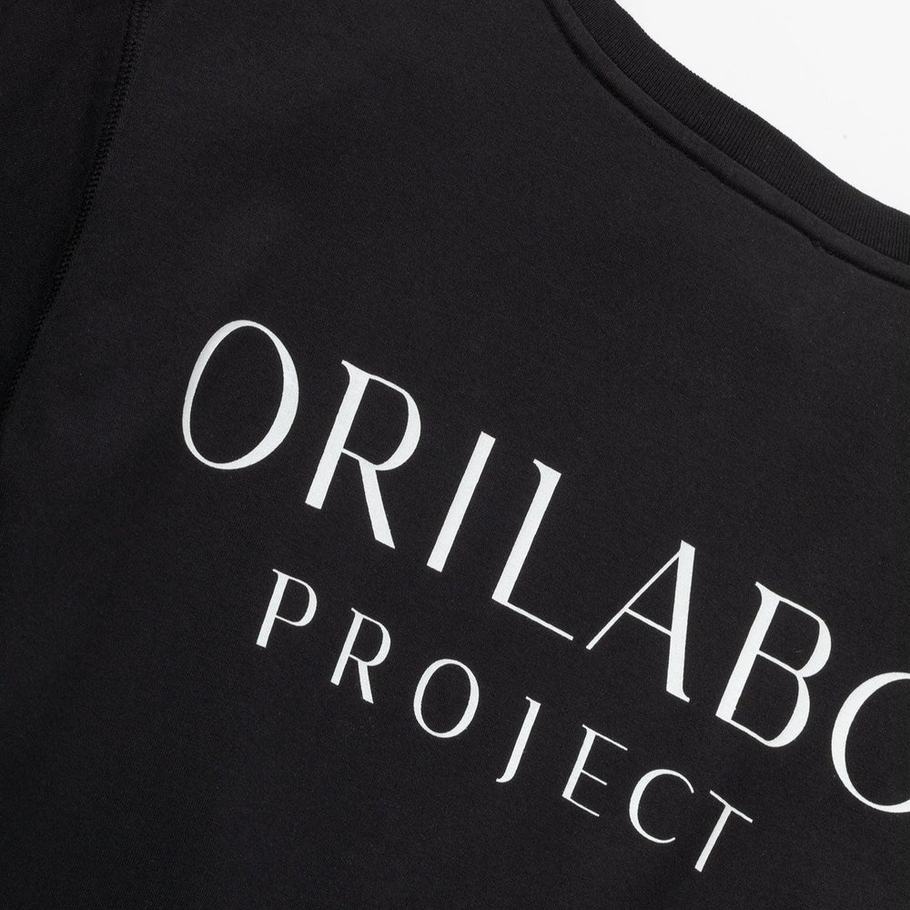 
                  
                    Women's Big Logo T-shirt - Black - ORILABO Project
                  
                