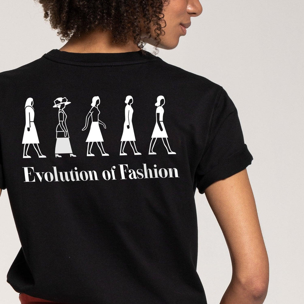 
                  
                    Women's Evolution 3D Logo T-shirt - Black - ORILABO Project
                  
                