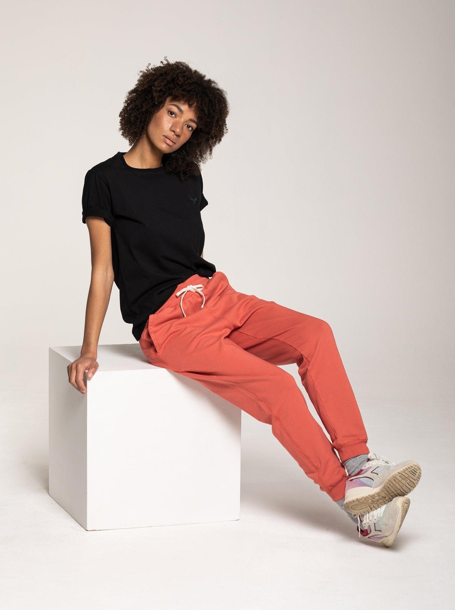 Women's Sweatpants - Coral - ORILABO Project