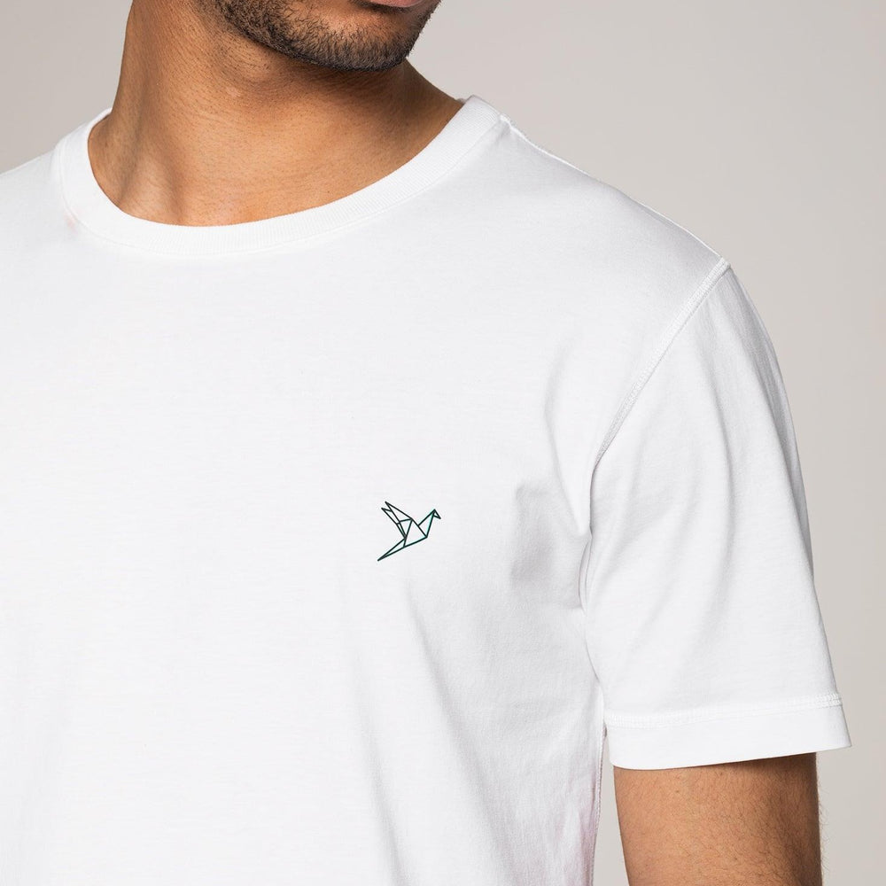 
                  
                    Men's Small Logo T-shirt - White - ORILABO Project
                  
                