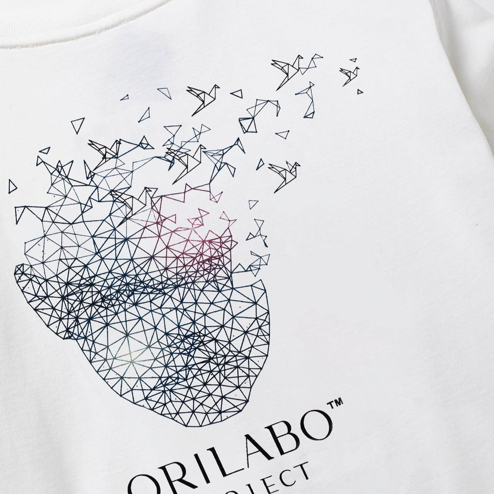 
                  
                    Women's Flying Head T-shirt - White - ORILABO Project
                  
                