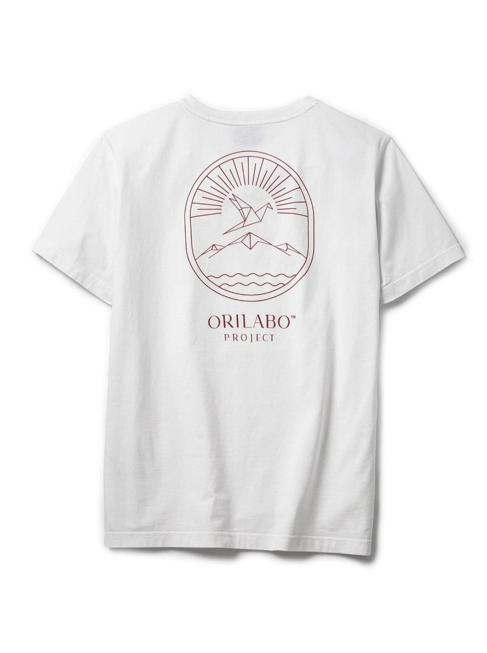Men's Mountain T-shirt - White - ORILABO Project
