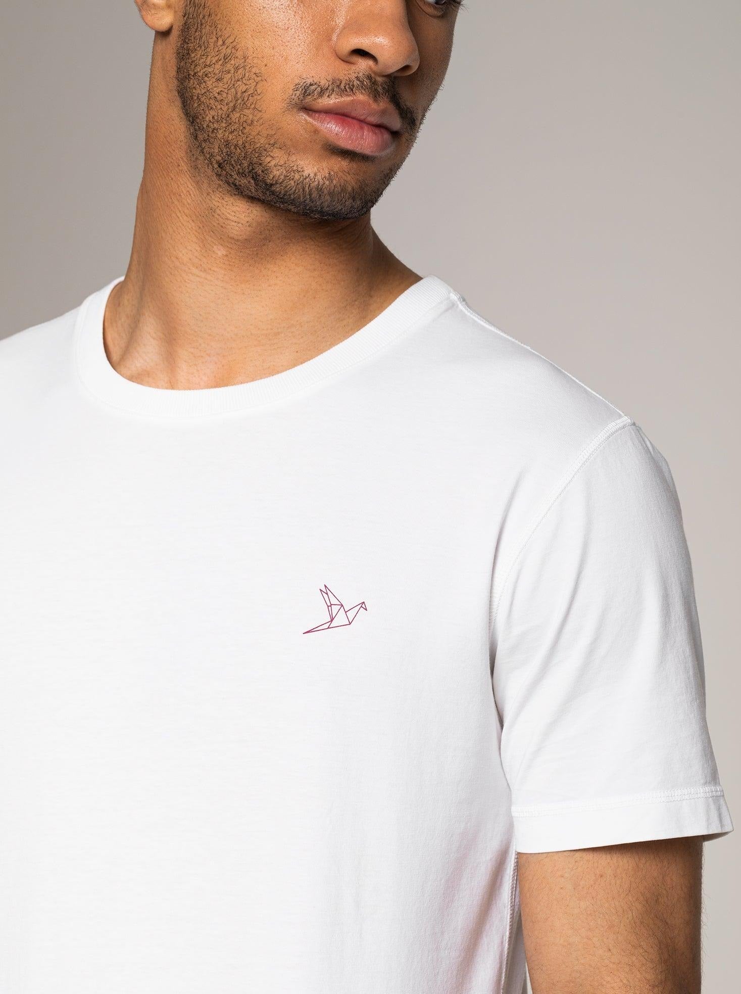 Men's Mountain T-shirt - White - ORILABO Project