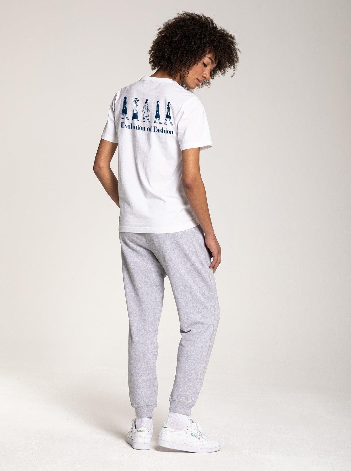 Women's Evolution 3D Logo T-shirt - White - ORILABO Project