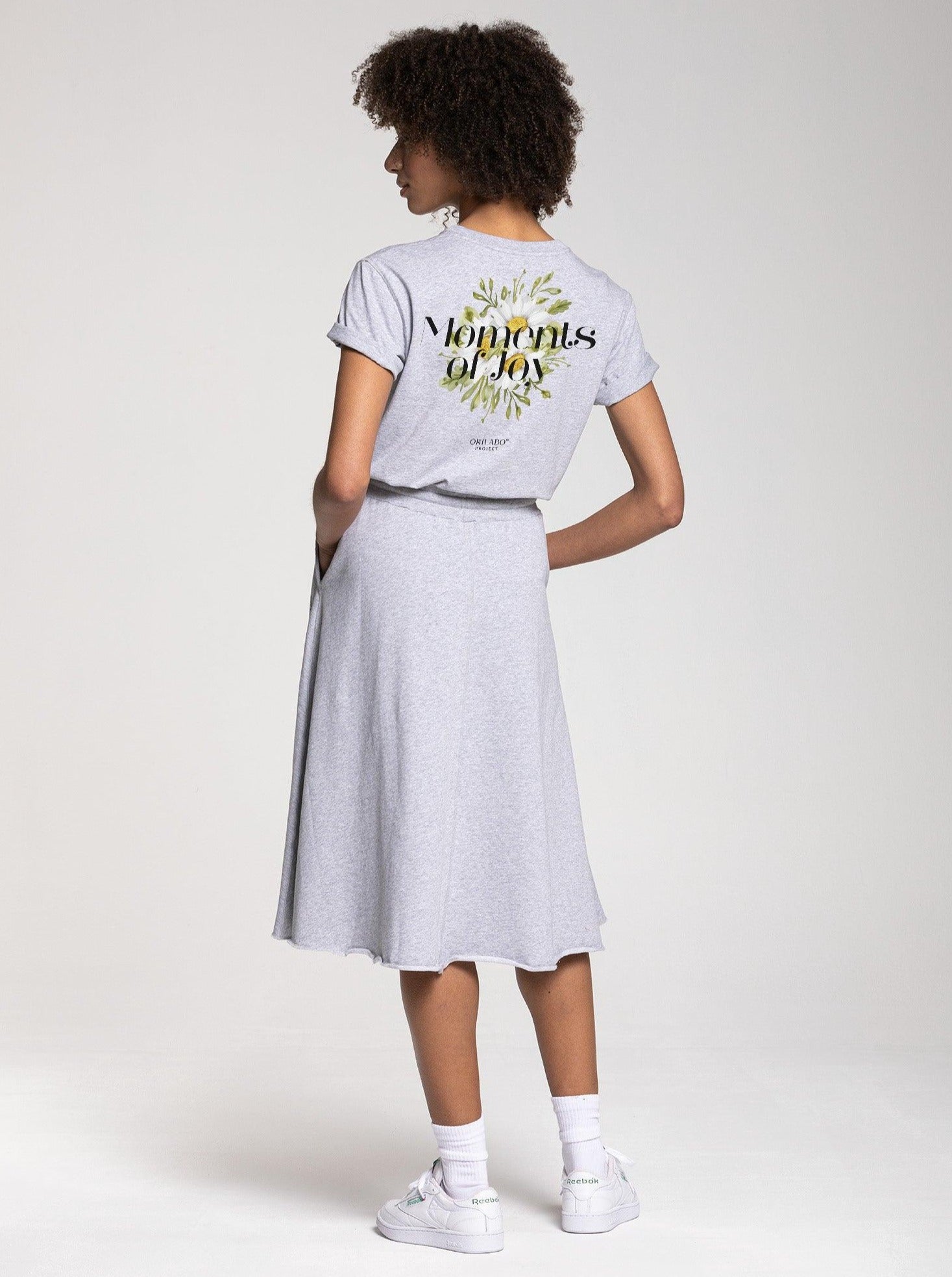 Women's Daisy T-shirt - Grey - ORILABO Project