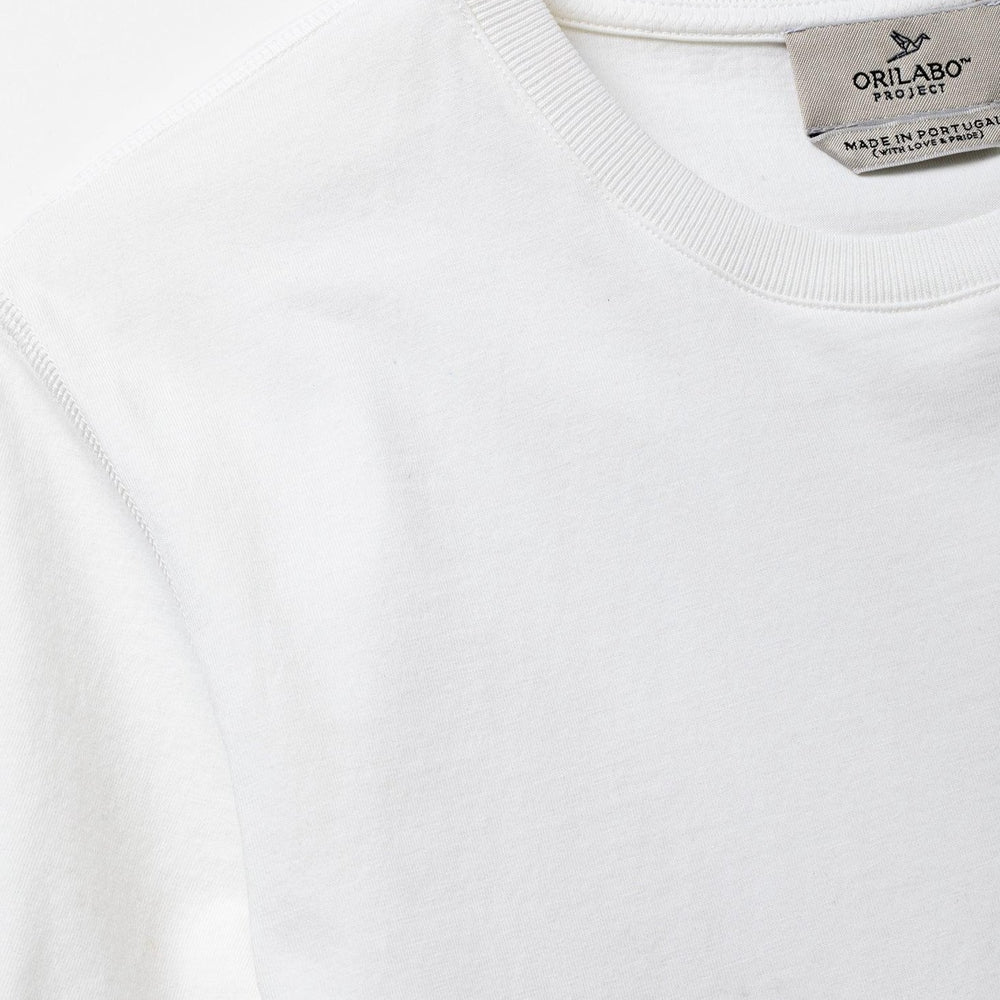 
                  
                    Women's Small Logo T-shirt - White - ORILABO Project
                  
                