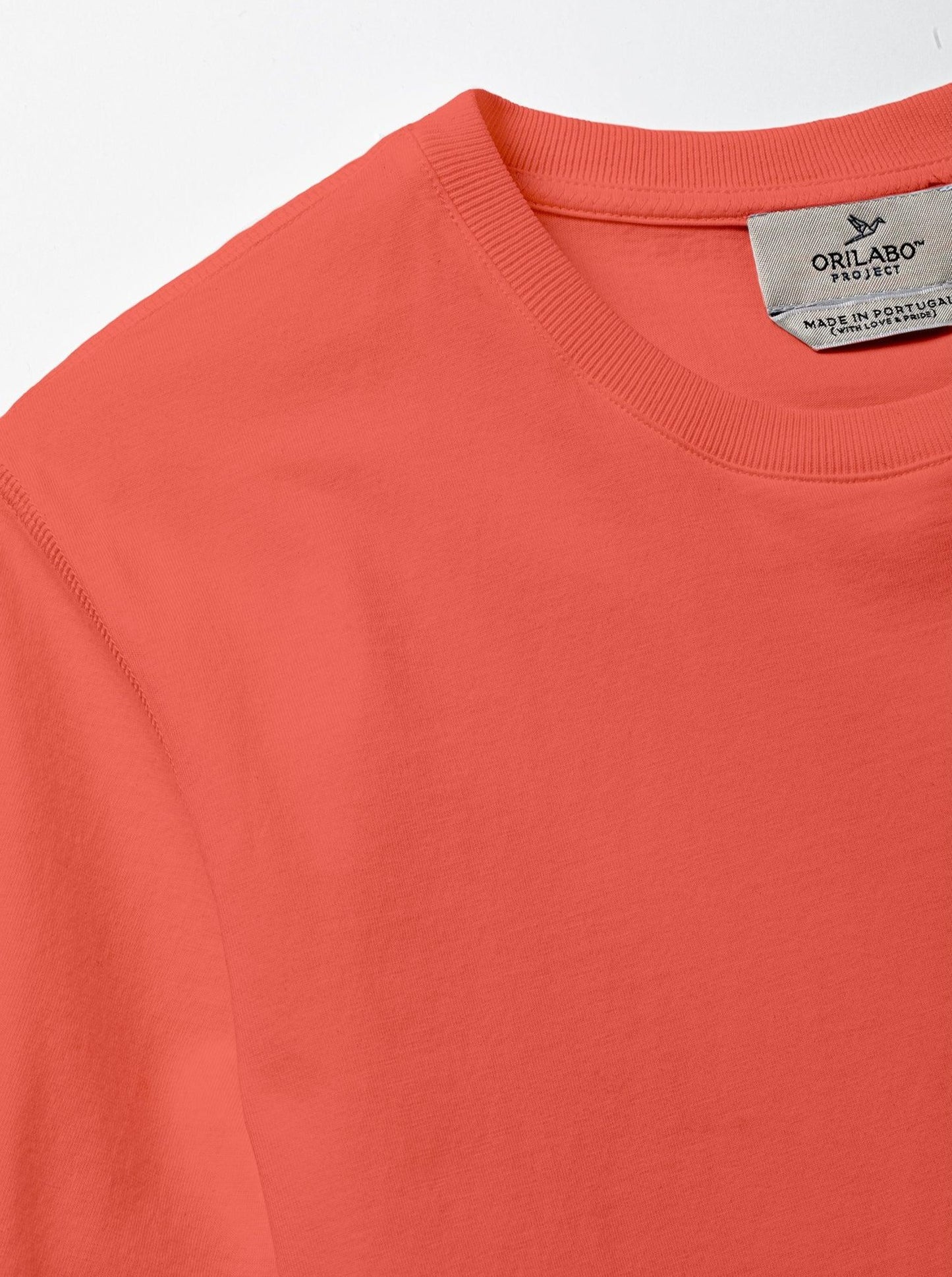 
                  
                    Women's Small Logo T-shirt - Coral - ORILABO Project
                  
                