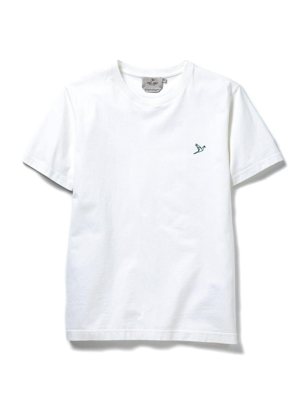 Ladies' ORILABO Small Logo Short Sleeve T-shirt - White - ORILABO