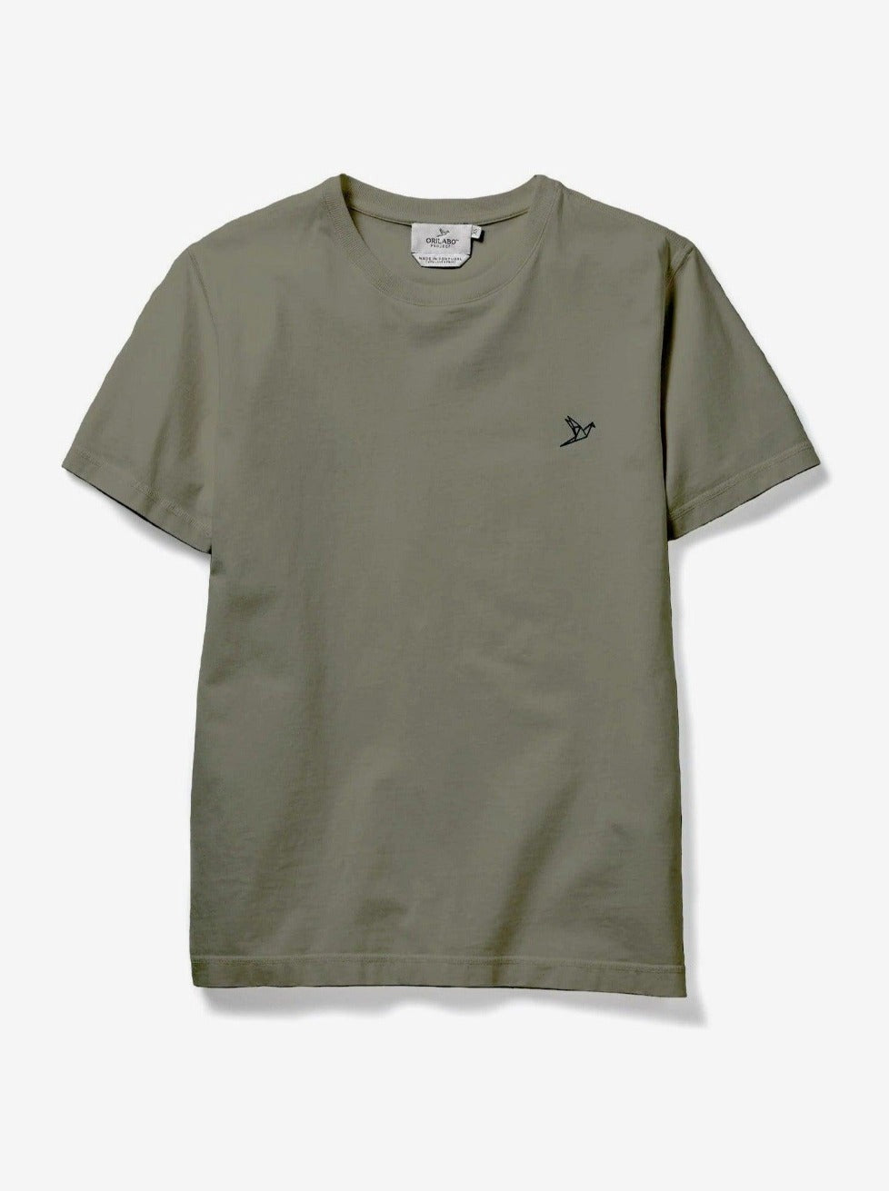 Women's Small Logo T-shirt - Olive - ORILABO Project