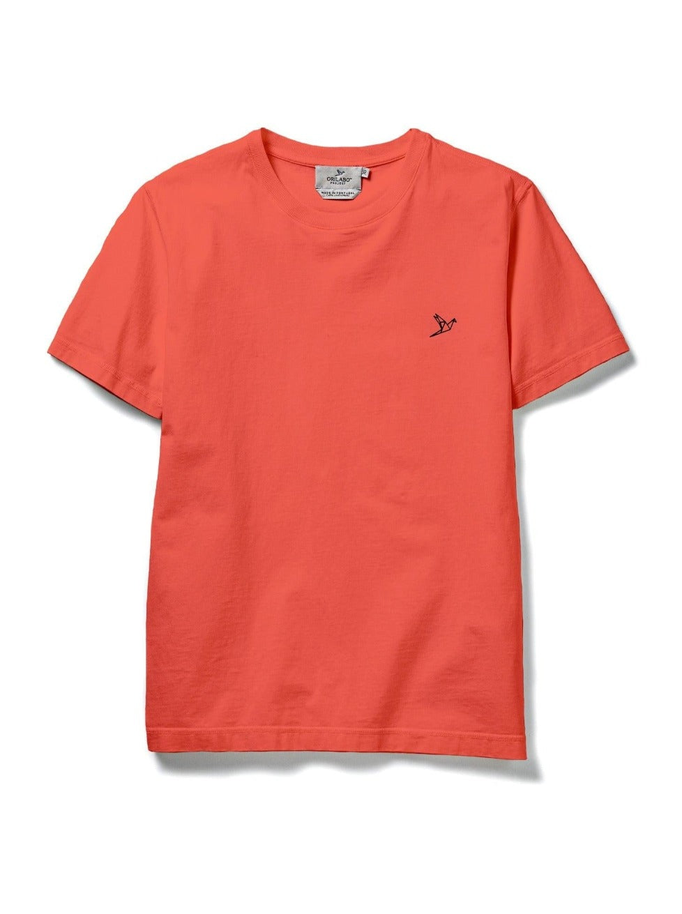 Women's Small Logo T-shirt - Coral - ORILABO Project