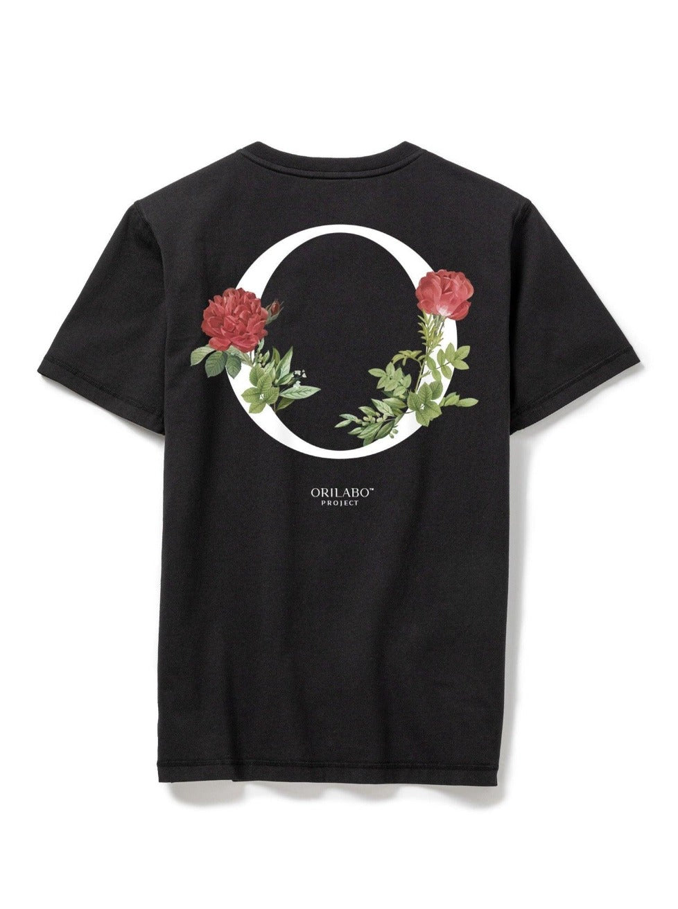 Men's O-Roses T-shirt - Black - ORILABO Project