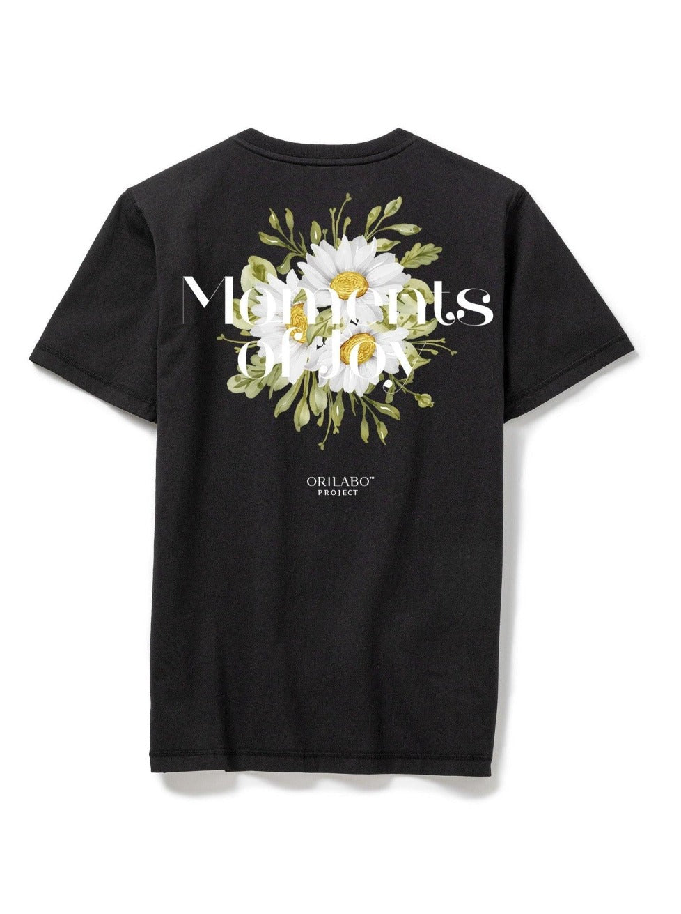 Women's Daisy T-shirt - Black - ORILABO Project