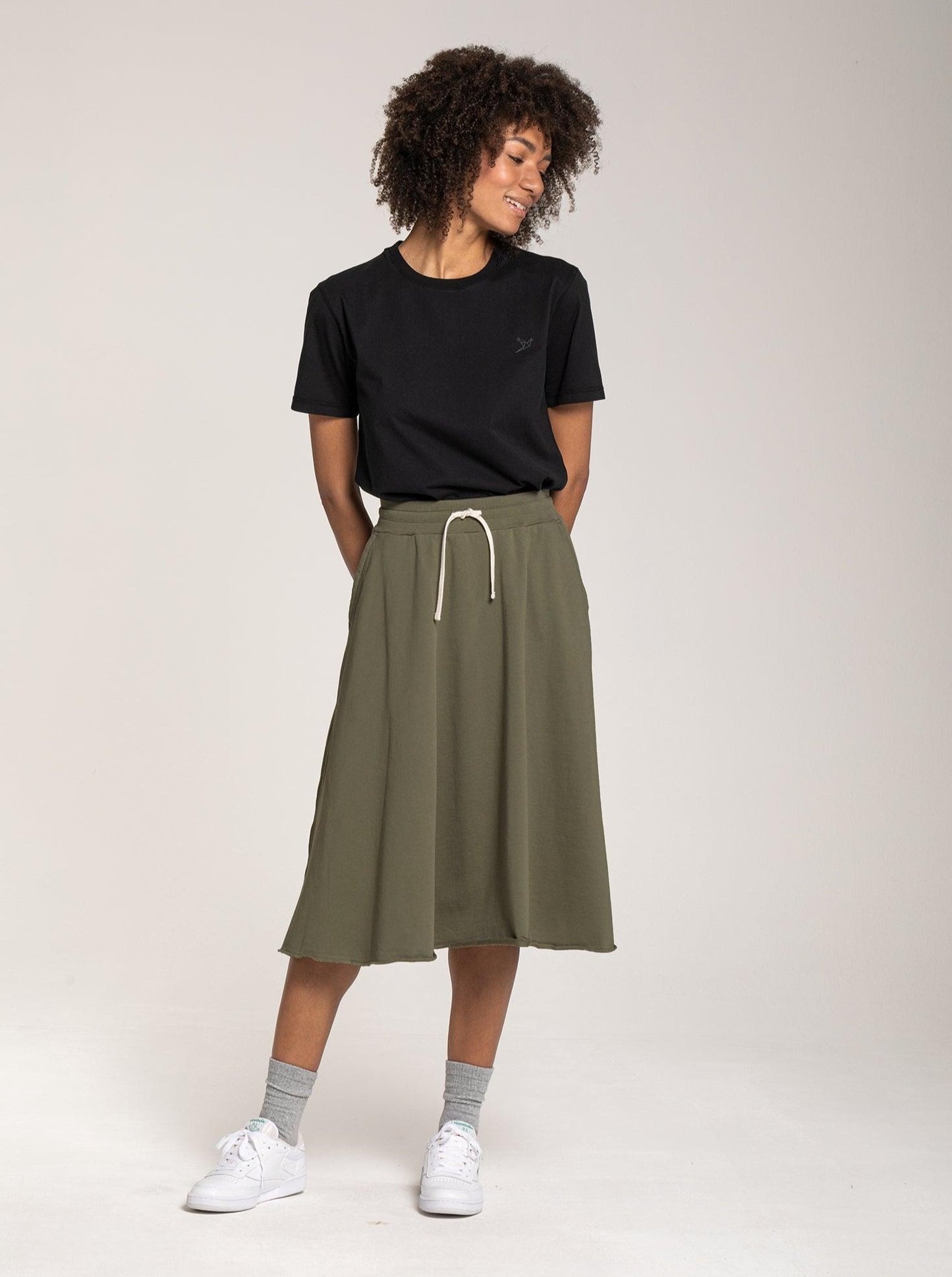 
                  
                    Terry Skirt - Olive - ORILABO Project
                  
                
