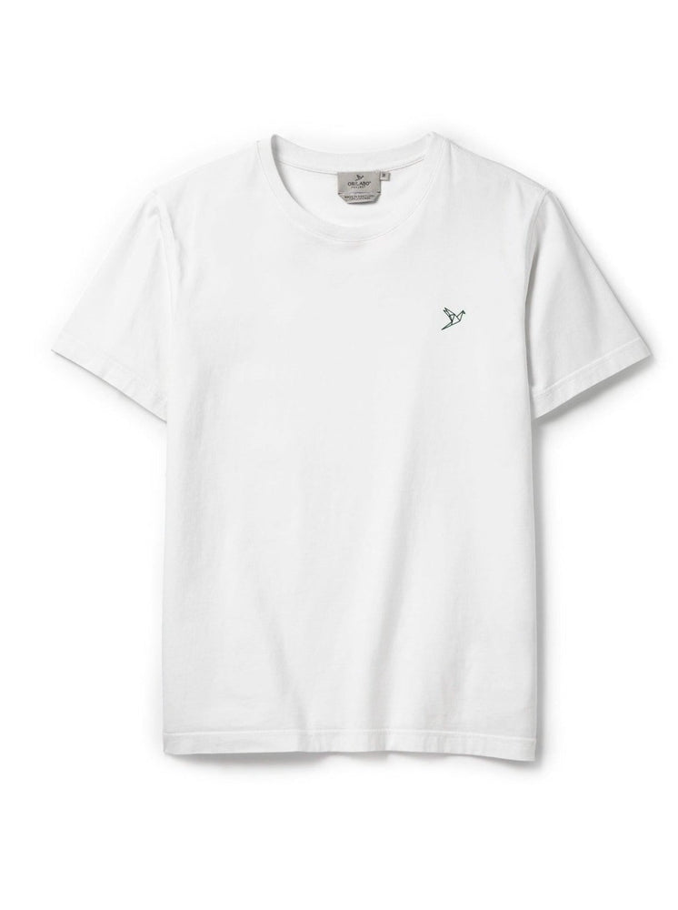 Men's ORILABO Small Logo Short Sleeve T-shirt - White - ORILABO Project