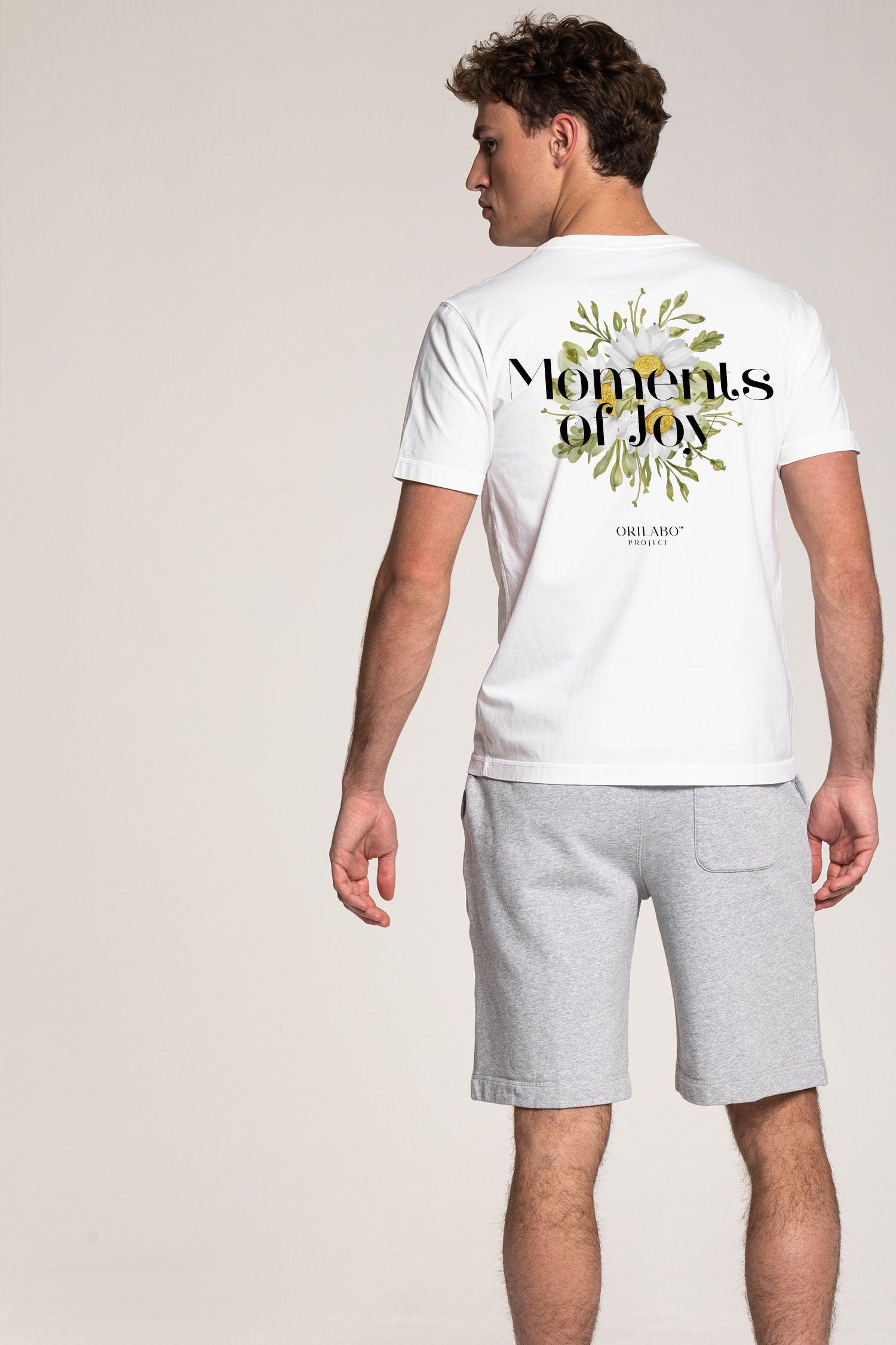 Men's Daisy T-shirt - White - ORILABO Project