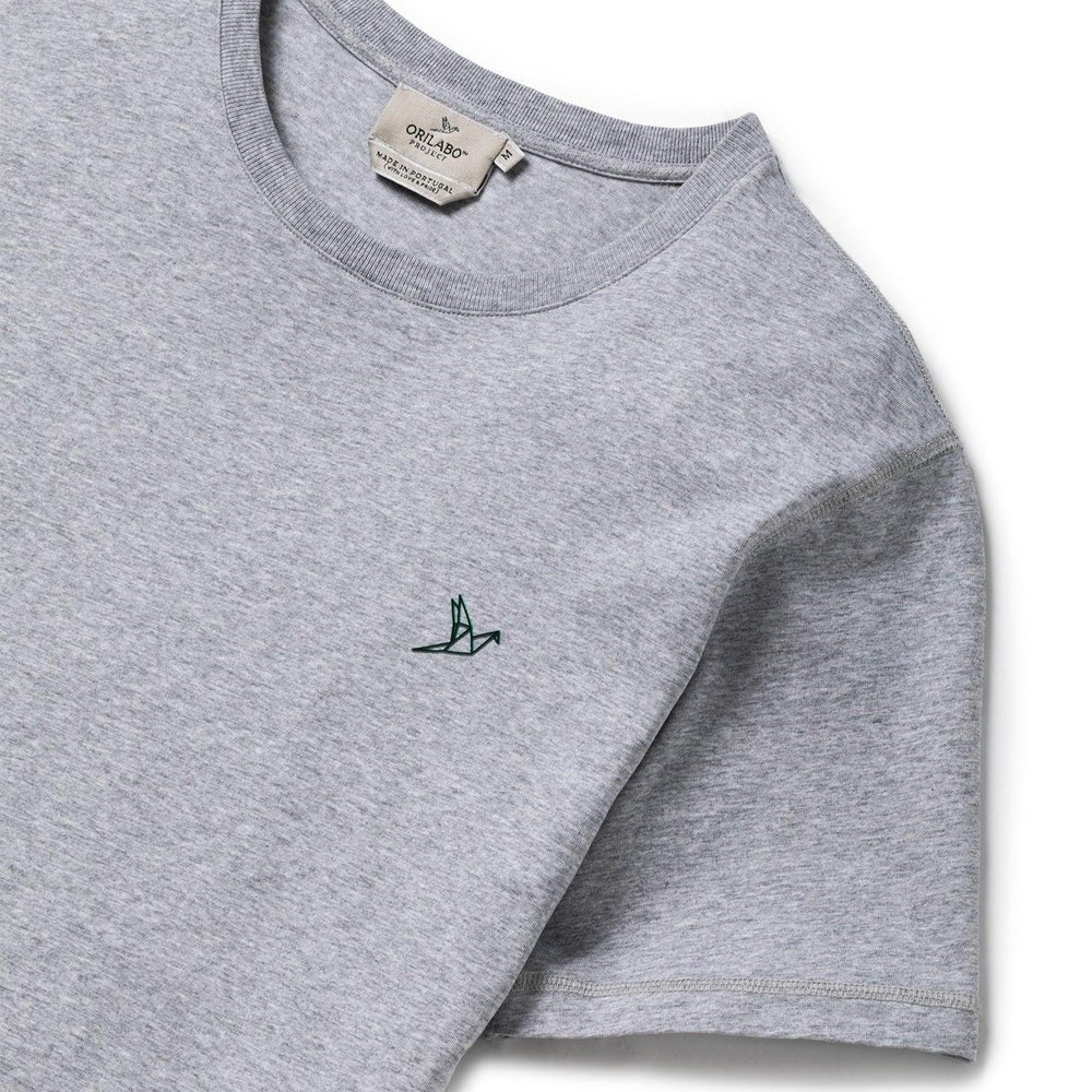 
                  
                    Men's Small Logo T-shirt - Grey - ORILABO Project
                  
                
