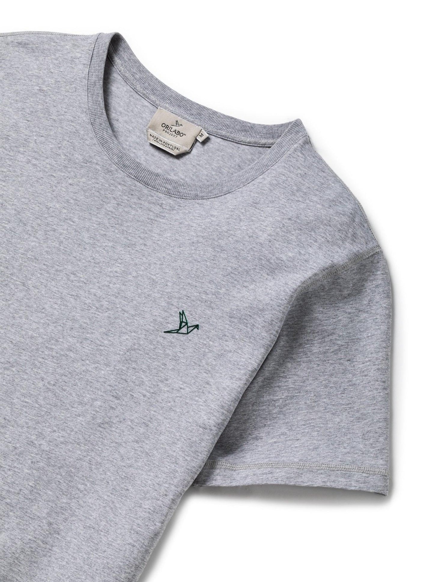 
                  
                    Men's Small Logo T-shirt - Grey - ORILABO Project
                  
                