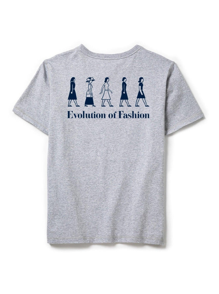Women's Evolution 3D Logo T-shirt - Grey - ORILABO Project