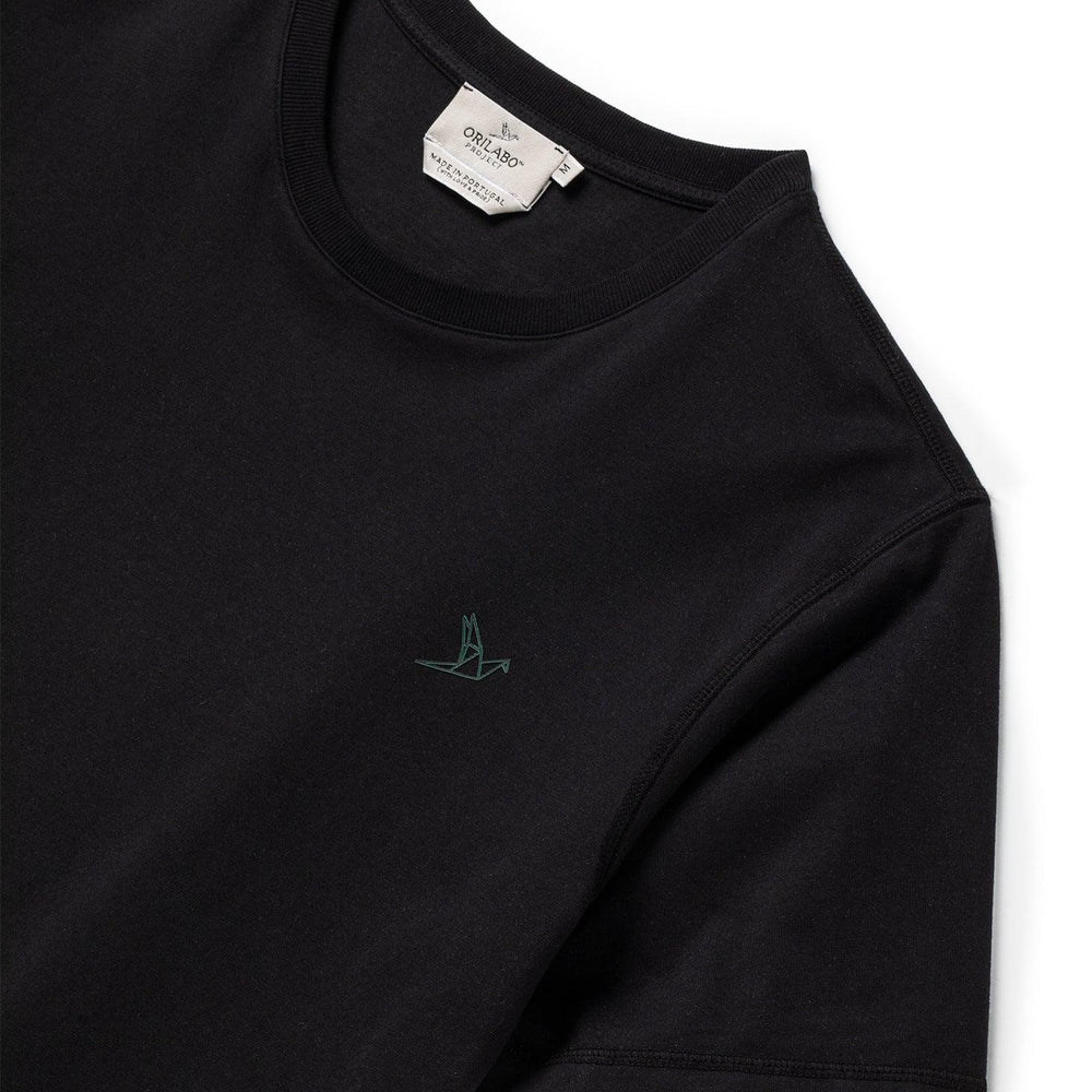 
                  
                    Men's Small Logo T-shirt - Black - ORILABO Project
                  
                