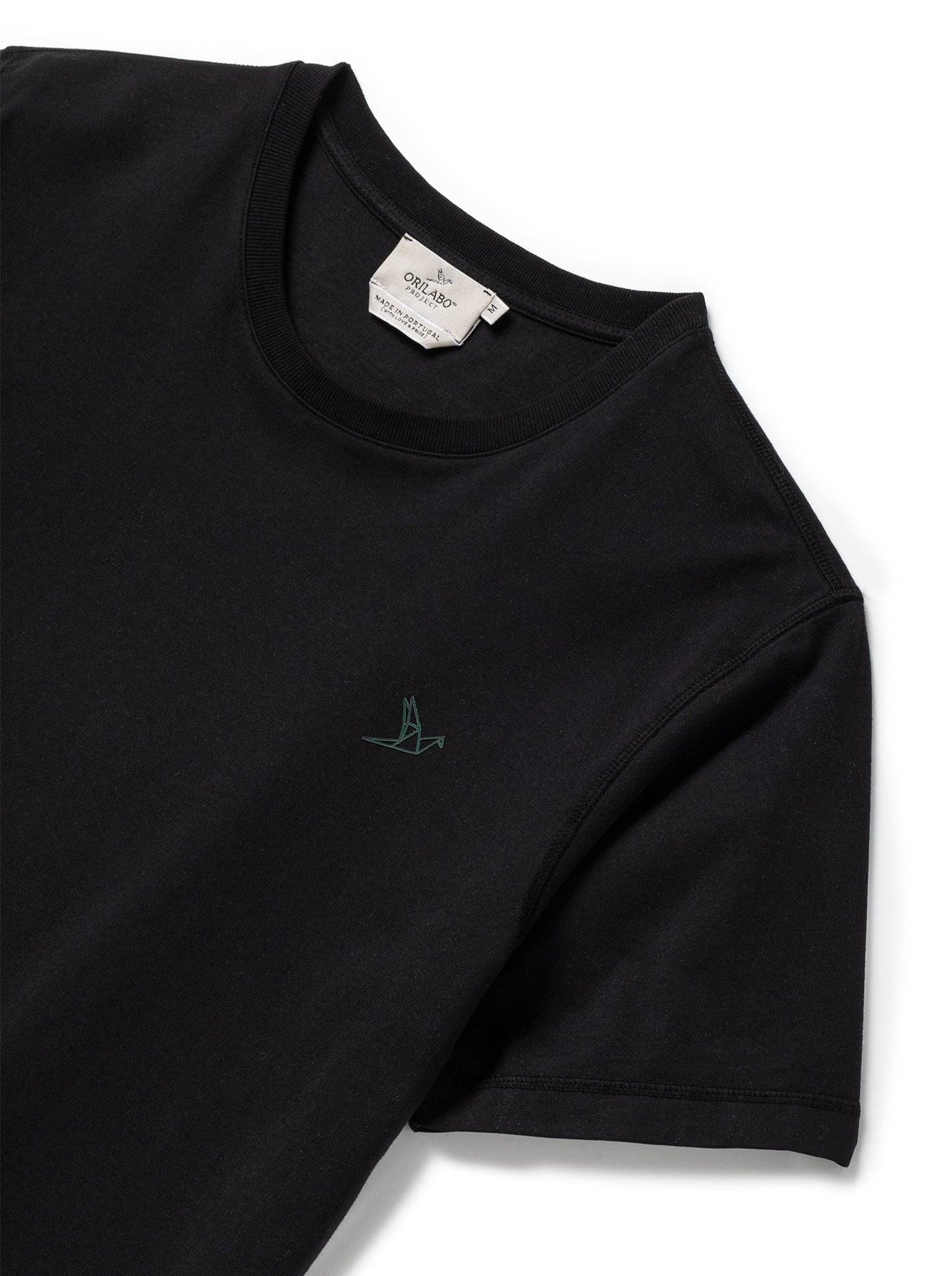 
                  
                    Men's Small Logo T-shirt - Black - ORILABO Project
                  
                