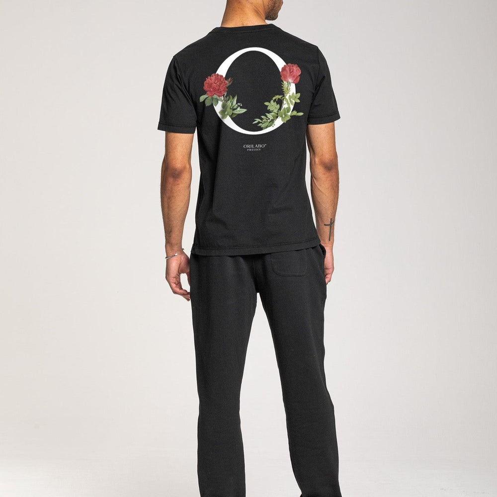 
                  
                    Men's O-Roses T-shirt - Black - ORILABO Project
                  
                