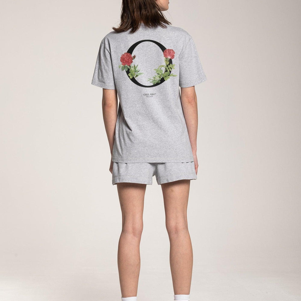 
                  
                    Women's O-Roses T-shirt - Grey - ORILABO Project
                  
                