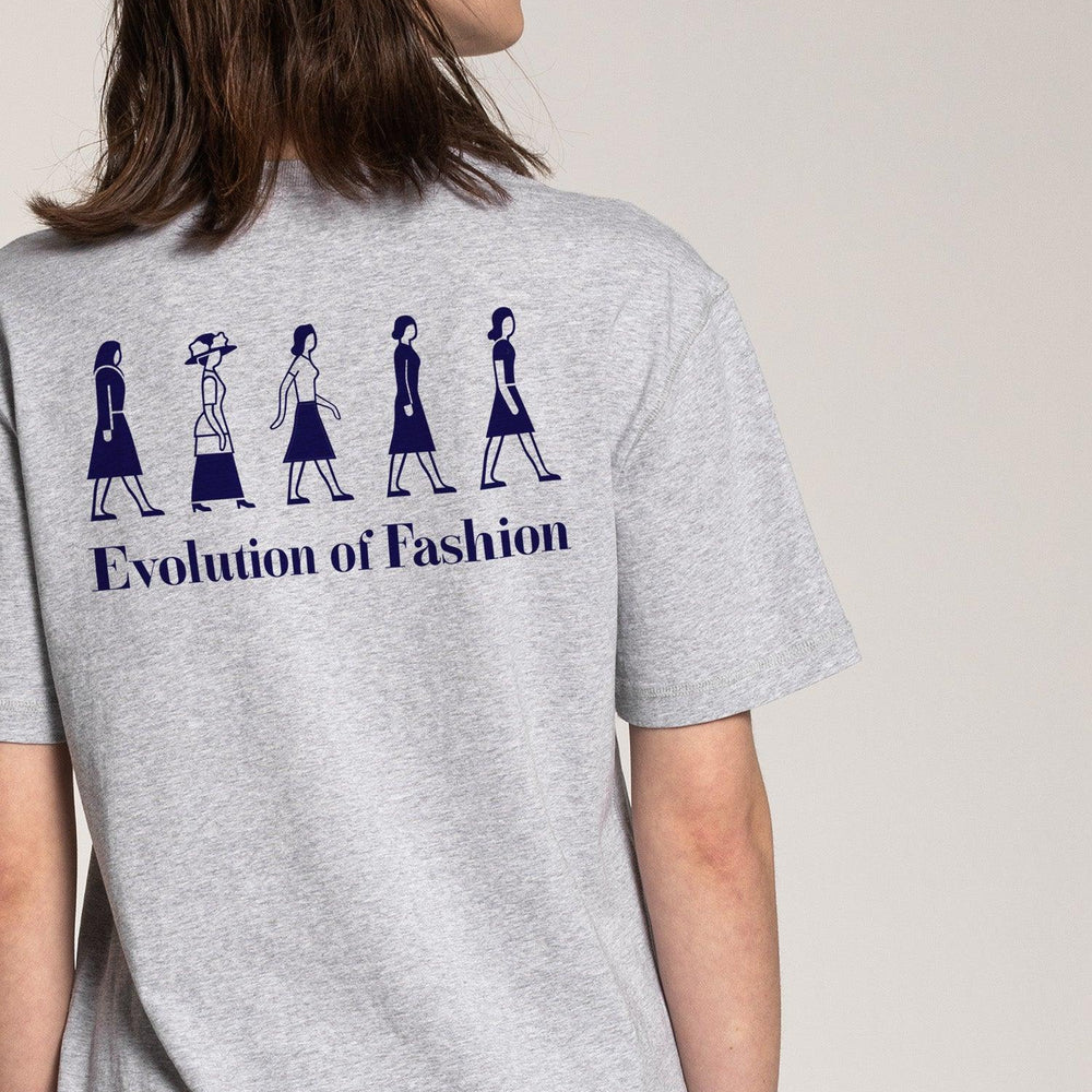 
                  
                    Women's Evolution 3D Logo T-shirt - Grey - ORILABO Project
                  
                