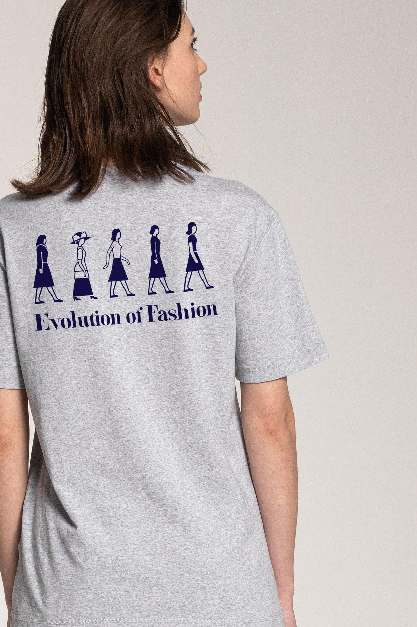 
                  
                    Women's Evolution 3D Logo T-shirt - Grey - ORILABO Project
                  
                