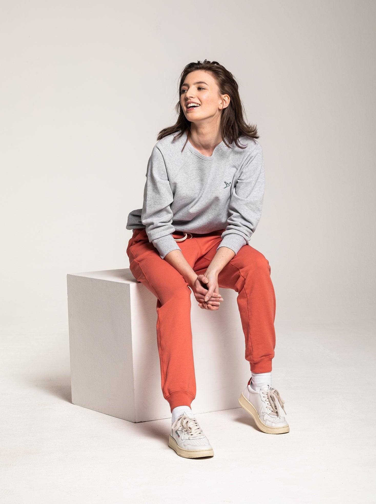 Women's Terry Crewneck - Grey - ORILABO Project