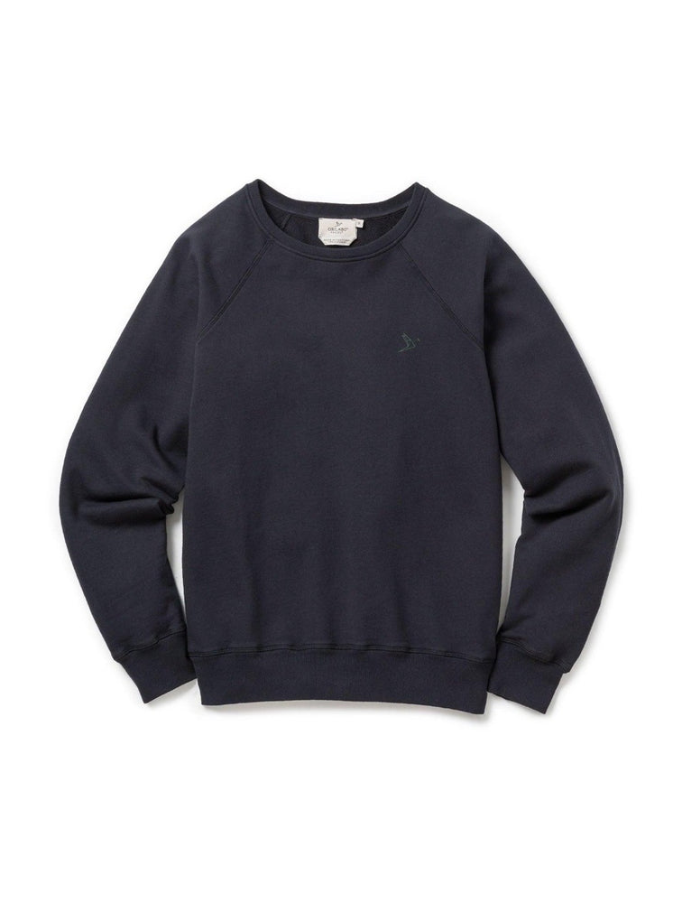 Men's ORILABO Mid-Weight Terry Crewneck - Navy - ORILABO Project