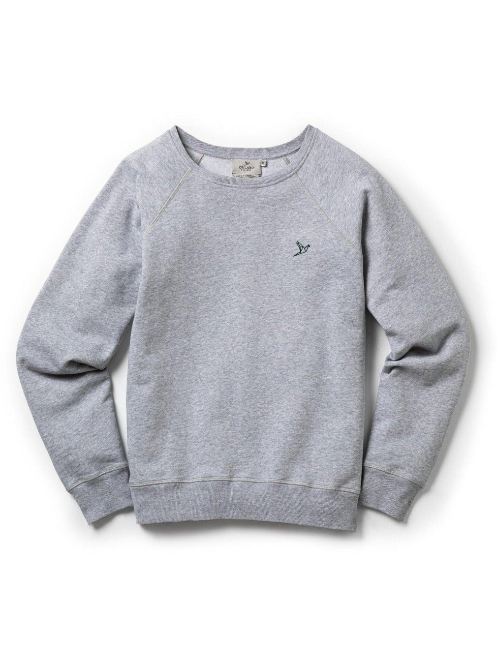 Men's ORILABO Mid-weight Terry Crewneck - Grey - ORILABO Project