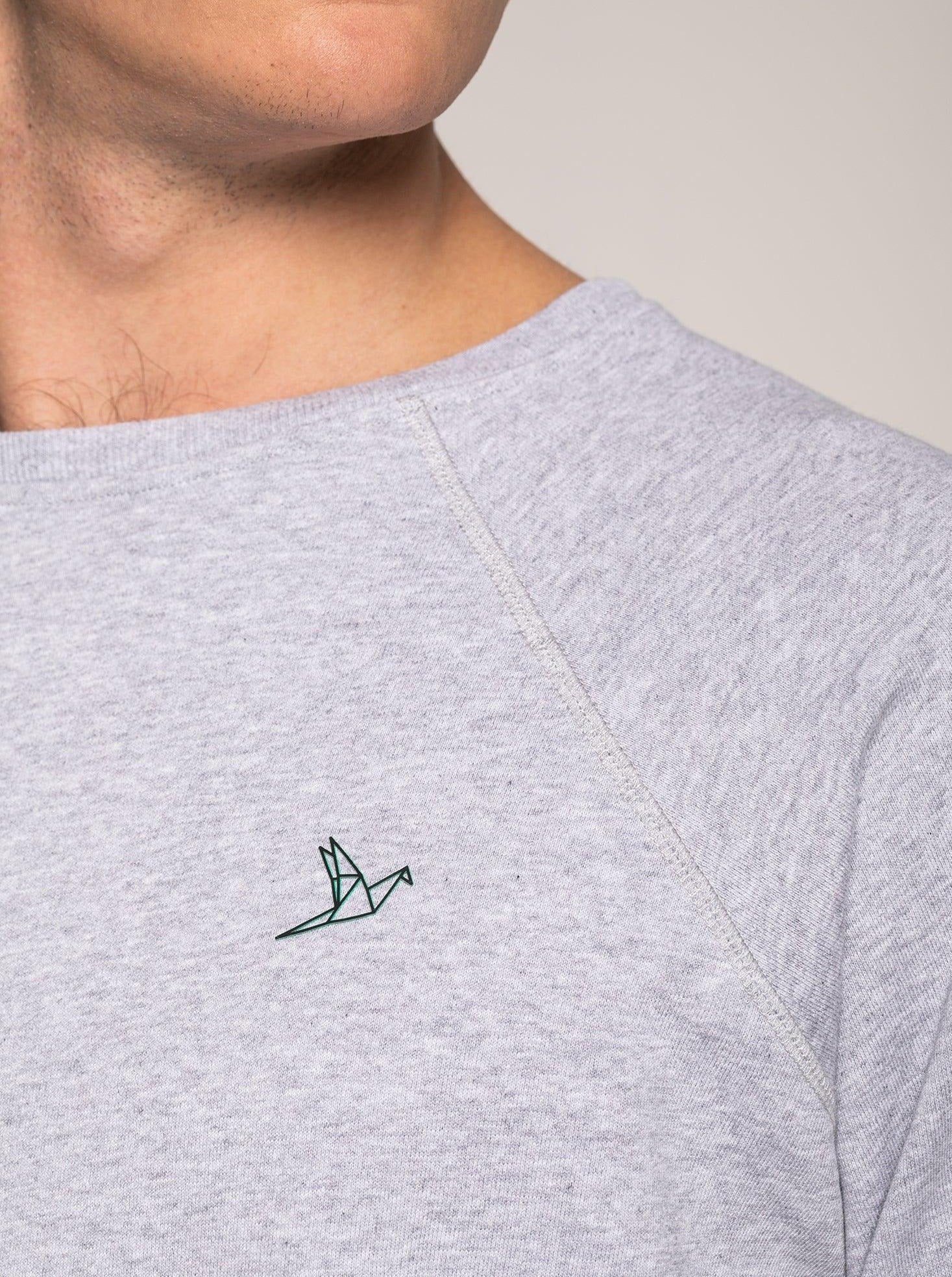 Men's Terry Crewneck - Grey - ORILABO Project