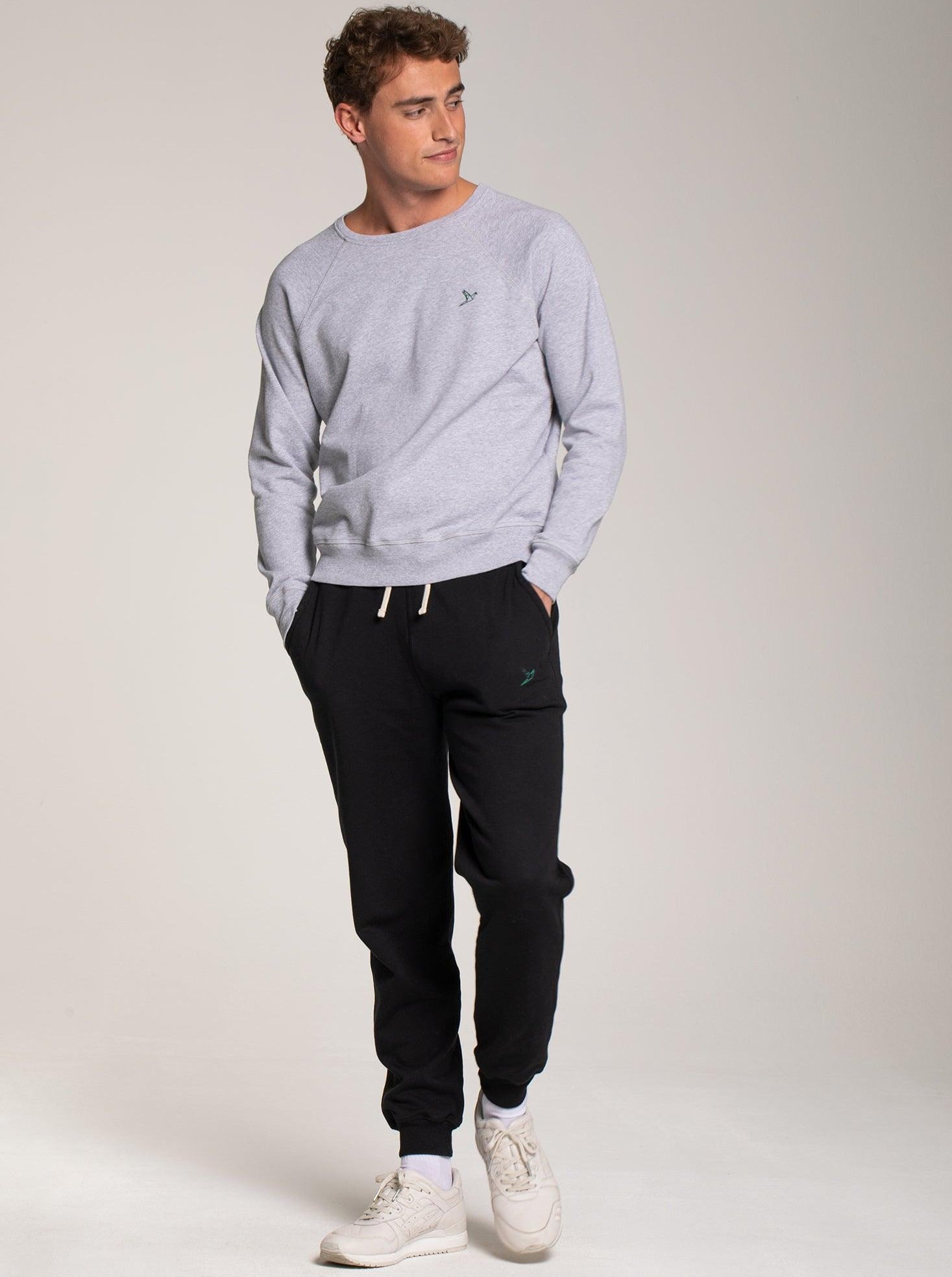 Men's Terry Crewneck - Grey - ORILABO Project